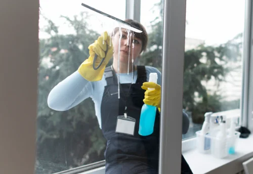 Nettoyage de vitres intérieures et extérieures à Grane